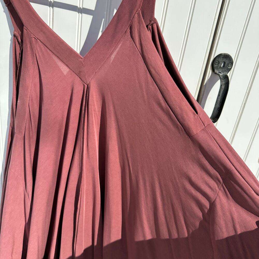 Free People FP Movement Seven Stars Jumpsuit Small Comeback Copper Onesie Romper - Picture 13 of 16